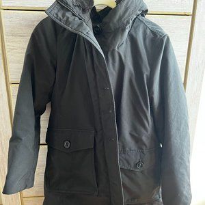 Uniqlo Black Down Winter Coat